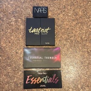Barely Used NARS, Tarte& Dominique Cosmetics **Used pans will be listed**